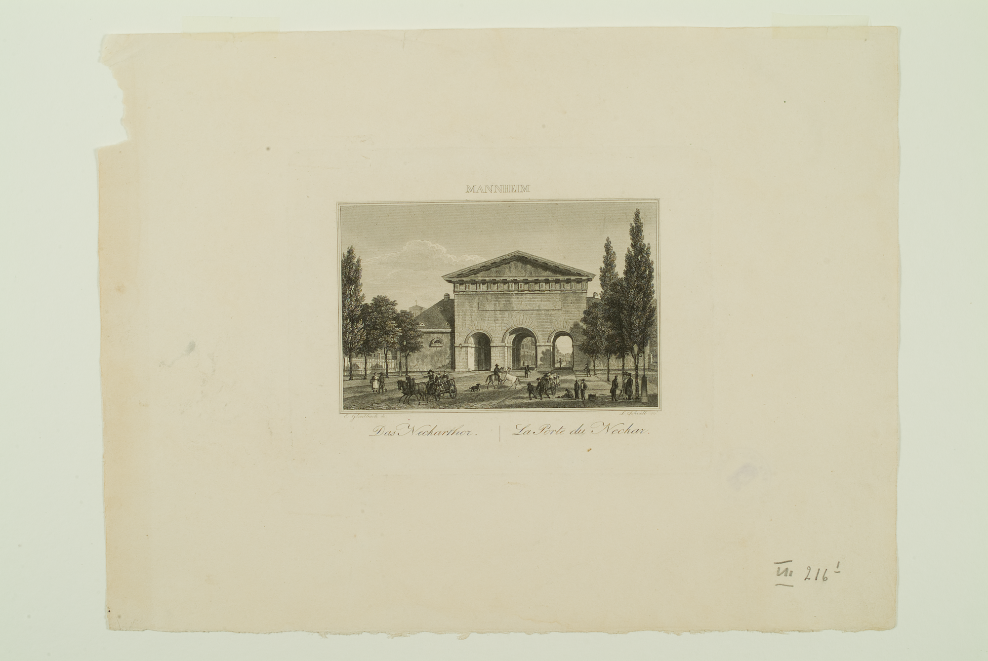 Neckarthor (Quelle: Bildindex der Kunst und Architektur)