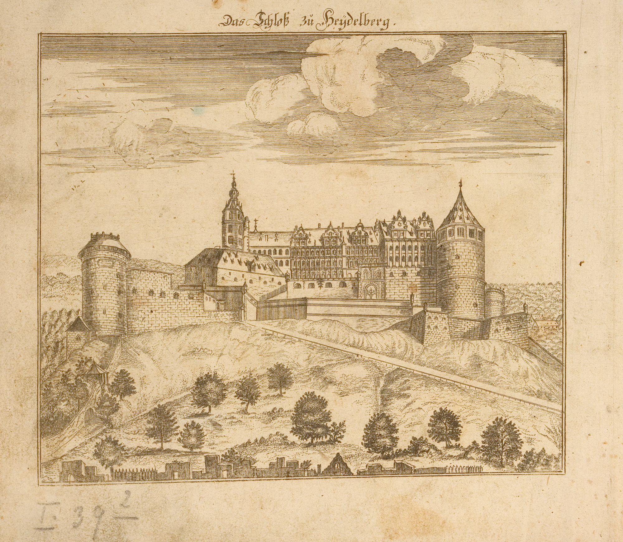 Schloss, Nordfassade (Quelle: Bildindex der Kunst und Architektur)