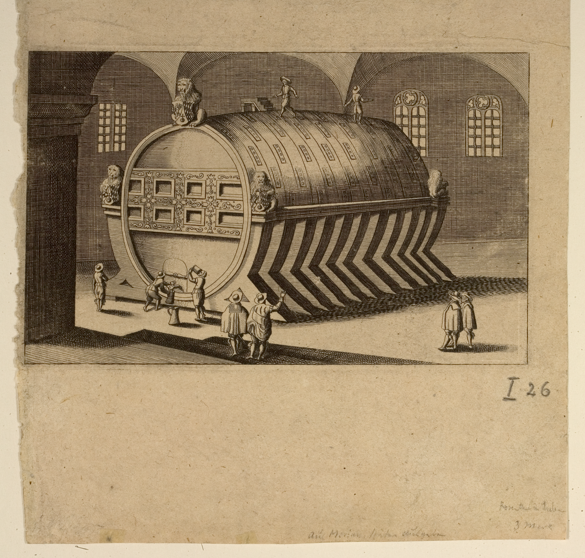 Das große Fass (Quelle: Bildindex der Kunst und Architektur)