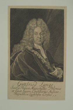 Gottfried Lange, Martin Bernigeroth -  (Quelle: Digitaler Portraitindex)