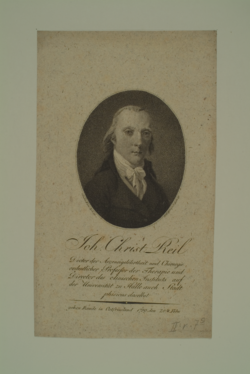 Johann Christian Reil, Friedrich Wilhelm Bollinger - 1799 (Quelle: Digitaler Portraitindex)