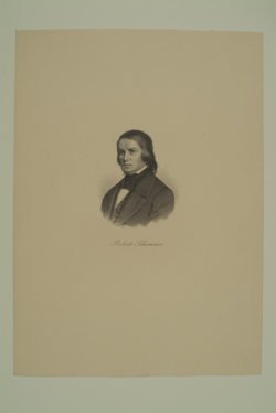 Robert Schumann,  (Quelle: Digitaler Portraitindex)