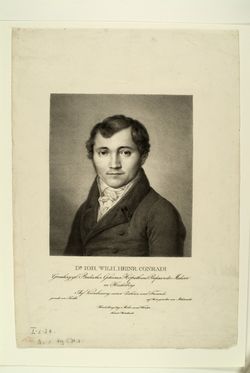 Johann Wilhelm Heinrich Conradi, Armand Emanuel Albrecht Haller -  (Quelle: Digitaler Portraitindex)