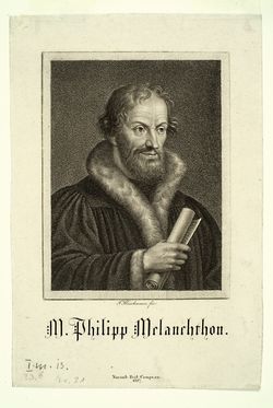 Philipp Melanchthon, Fleischmann, Friedrich - 1817 (Quelle: Digitaler Portraitindex)