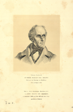 Friedrich Wilhelm Carl Umbreit,  (Quelle: Digitaler Portraitindex)