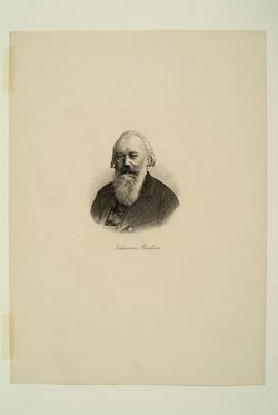 Johannes Brahms,  (Quelle: Digitaler Portraitindex)