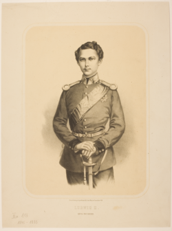 Ludwig II. König von Bayern,  (Quelle: Digitaler Portraitindex)