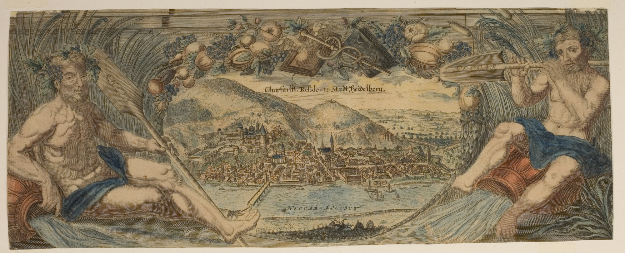 Ansicht Stadt und Schloss (Quelle: Bildindex der Kunst und Architektur)