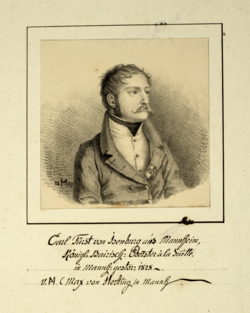 Karl (Carl) von Isenburg,  (Quelle: Digitaler Portraitindex)