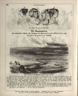 "Der Turnerball"
"Die Auswanderer, oder wunderbare Fahrten und Abenteuer der Herren Barnabas Wühlhuber und Casimir Heulmaier in Amerika"