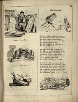 "Der Staatshämorrhoidarius"
"Fluß-Uebergang"