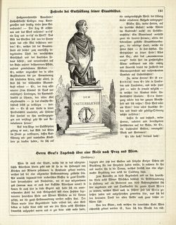 "Der Staatshämorrhoidarius. - Festzug und Festrede bei Enthüllung seines Standbildes"