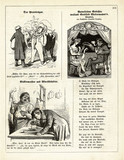 "Der Preisträger"
"Bäckermeister und Wursthändler"
"Auserlesene Gedichte weiland Gottlieb Biedermaier's"
